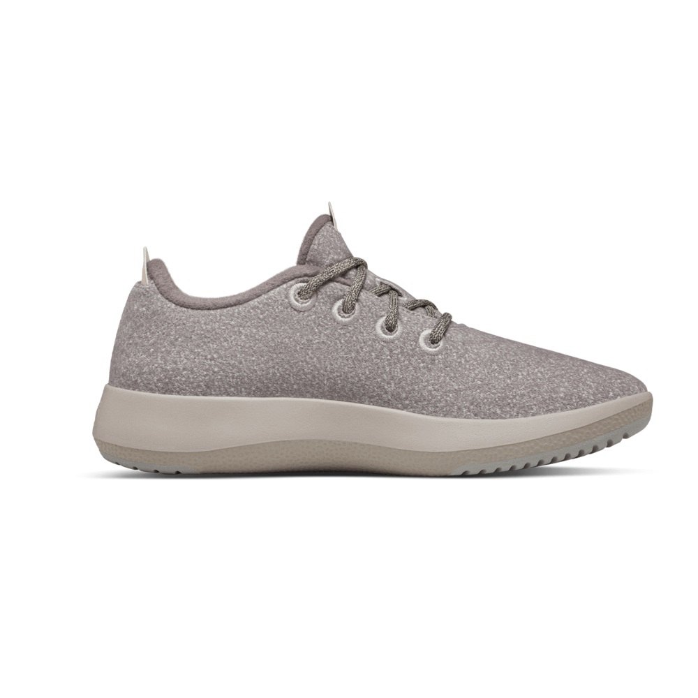 Allbirds Men\'s Wool Runner Mizzles - Sneakers Grey - AMD142985